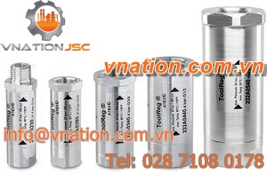 compressed air pressure regulator / piston / single-stage / pneumatic
