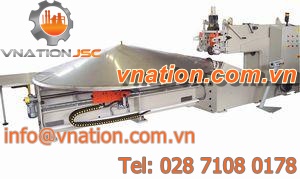 flanging machine shear / hydraulic / for metal sheets