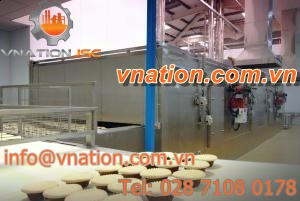 fluidized bed dryer / cleaning / for the food industry