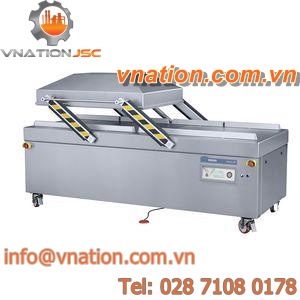 automatic packing machine / vacuum / double-chamber / industrial