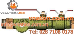 ball valve / lever / drain / for water