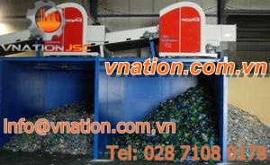 color sorting machine / automatic / for waste / for plastic recycling