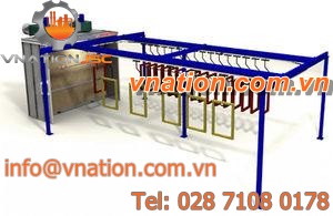 swivel conveyor / height-adjustable / modular / horizontal