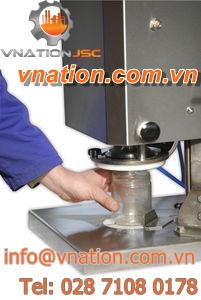 linear screw capping machine / semi-automatic / bottle / pot