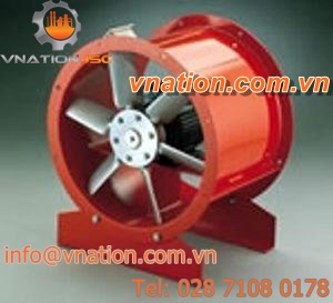 axial fan / extraction / direct-drive / aluminum