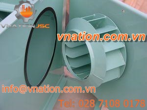centrifugal fan / extraction / backward curved / industrial
