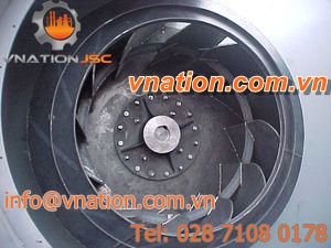 centrifugal fan / extraction / high-pressure / with backward-inclined straight blades