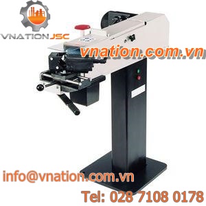 angular grinding machine / manual / deburring / with fixed table