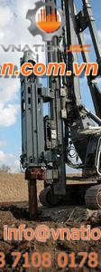 piling drilling rig / crawler / rotary / hydraulic