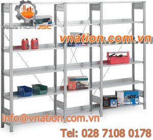 single-sided shelving / archival / adjustable