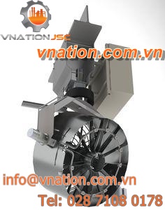 ceiling-mounted fan / axial / high-pressure / misting