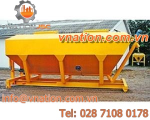 horizontal silo / mobile / cement