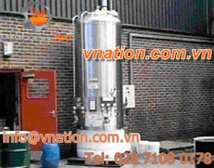 liquified gas tank / cryogenic / liquid nitrogen storage / stainless steel