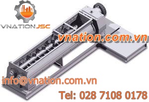 paddle mixer / batch / steam/water / twin-shaft