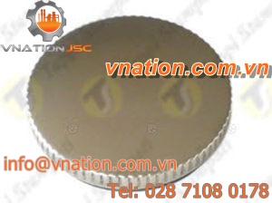 round plug / bayonet / stainless steel