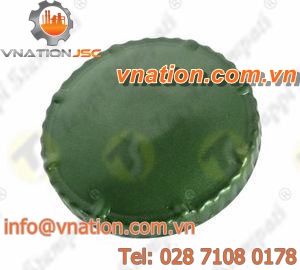 plastic plug / stainless steel / galvanized steel