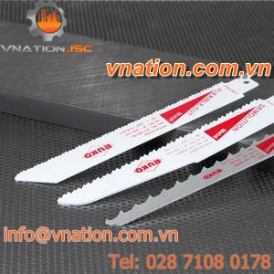 sabre saw blade / bimetallic / universal use / for profiles