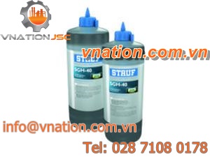 silicone resin / sealing / for floor coverings / two-component