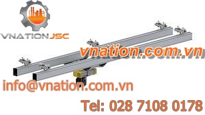 horizontal conveyor / transport / dual-track