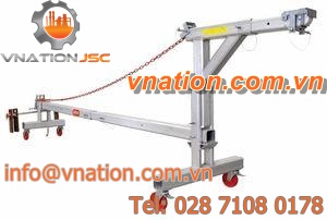 suspension girder for work platforms
