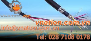 multi-strand cable / armored / oil-resistant / steel