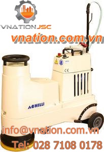 manually-controlled polishing machine / for granite / for marble / for floors