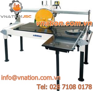 cut-off saw / for granite / for stone / for marble