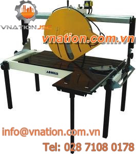 building material slitting machine / bench-top / sliding head