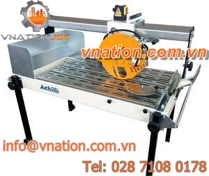 bridge saw / cut-off / for granite / for stone