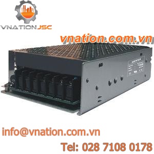 AC/DC power supply / DIN rail / closed frame / with short-circuit protection