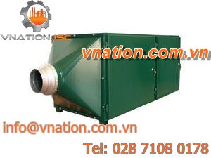 dry filtration unit / activated carbon / absorption / air