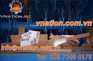 double-shaft shredder / for wood / compact