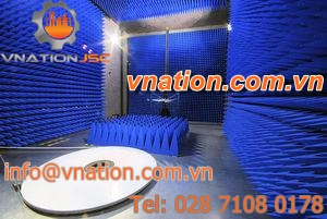 motorized turntable / for EMI/EMC / rotating