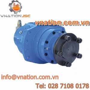 radial piston hydraulic wheel motor / compact / fixed-displacement / double-displacement