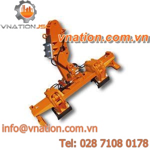 hydraulic manipulator / with gripping tool / for tubes / for lifting
