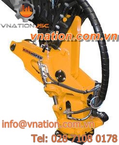 hydraulic manipulator / with gripping tool / for cranes / positioning