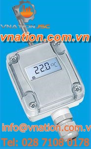analog temperature transmitter / exterior