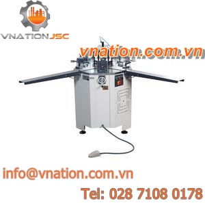aluminum profile corner crimping machine / automatic / hydraulic