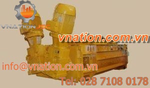 electric concrete mixer / stationary / continuous / traditional