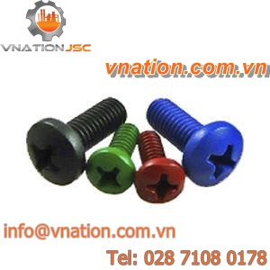 cruciform screw / button head / high-temperature