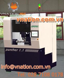belt grinding machine / CNC / finishing / for piston rods