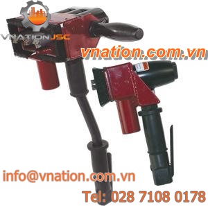 three-head scabbler / dust-free / pneumatic