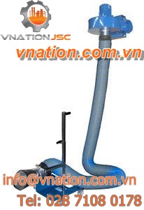 vehicle test fume extractor / with extraction arm / mobile