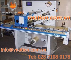 label slitter-rewinder / double