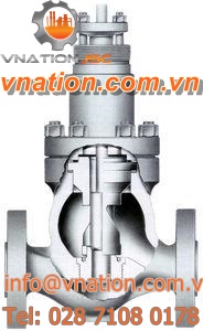 piston valve / pneumatic / regulating
