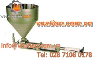 chlorine dosing dispenser / weight / piston
