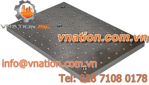 threaded clamping plate