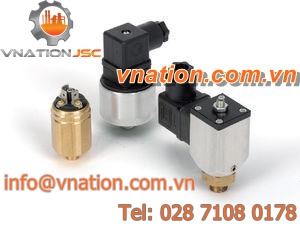 vacuum pressure switch / diaphragm / for water / for air