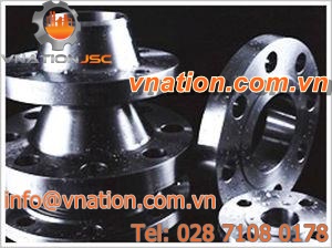flange fitting / straight / stainless steel / pipe
