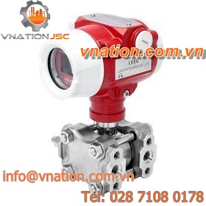 differential pressure transmitter / silicon / piezoresistive / HART